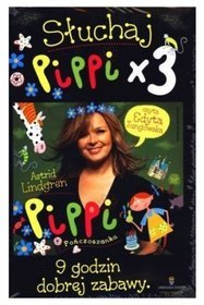 Słuchaj Pippi x 3. Książka audio na CD(format mp3)