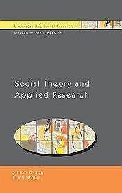 Social Theory  Applied Health Research