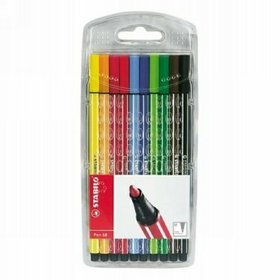 STABILO - Flamaster Pen, 10 sztuk (8+2 gratis)
