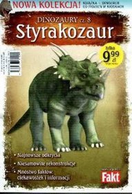Styrakozaur. Dinozaury cz.8. Książka + figurka