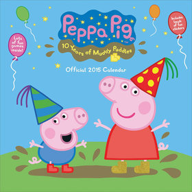 Świnka Peppa + GRATIS plakat - Oficjalny Kalendarz 2015