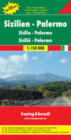 Sycylia Palermo mapa 1:150 000