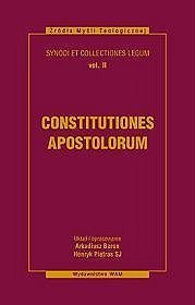 Constitutiones Apostolorum Tom 2