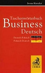 Taschenworterbuch Business Deutsch niemiecko-polski polsko-niemiecki