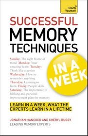 Teach Yourself Successful Memory Techniques in a Week