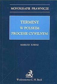 Terminy w polskim procesie cywilnym Monografie