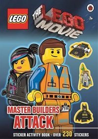 The Lego Movie: Master Builders Attack Sticker Book