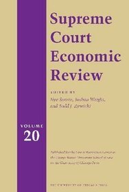 The Supreme Court Economic Review: v.20