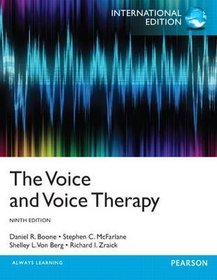 The voice and voice therapy