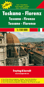 Toskania-Florencja mapa 1:150 000