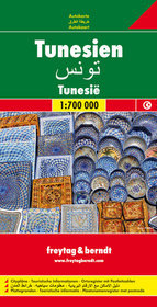 Tunezja mapa 1:700 000