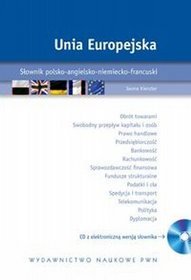 Unia Europejska Słownik polsko-angielsko-niemiecko-francuski (+CD)