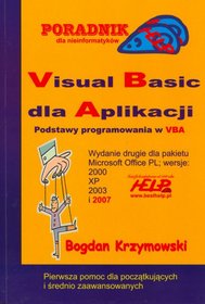 Visual Basic dla aplikacji. Podstawy programowania w VBA