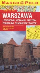 Warszawa. Plan miasta w skali 1:26 000