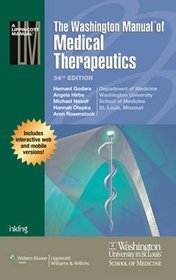 Washington Manual of Medical Therapeutics, Print + Online