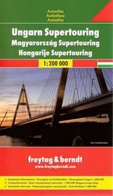 Węgry atlas 1:200 000