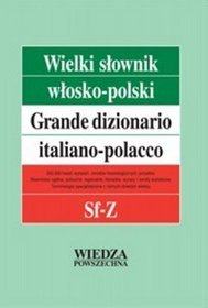 Wielki słownik włosko-polski tom 4 Sf-Z