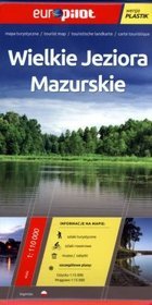 Wielkie Jeziora Mazurskie mapa turystyczna 1:1