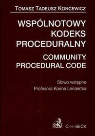 Wspólnotowy kodeks proceduralny.