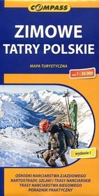 Zimowe Tatry Polskie. Mapa turystyczna w skali 1:30 000