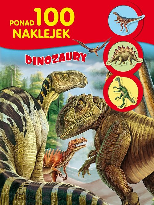 Dinozaury ponad 100 naklejek