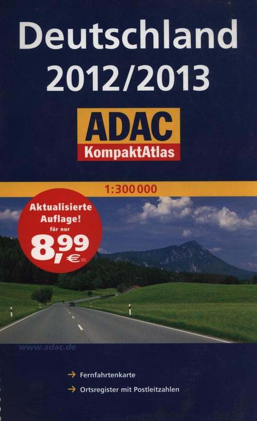 ADAC KompaktAtlas Deutschland 2012/2013 1:300 000
