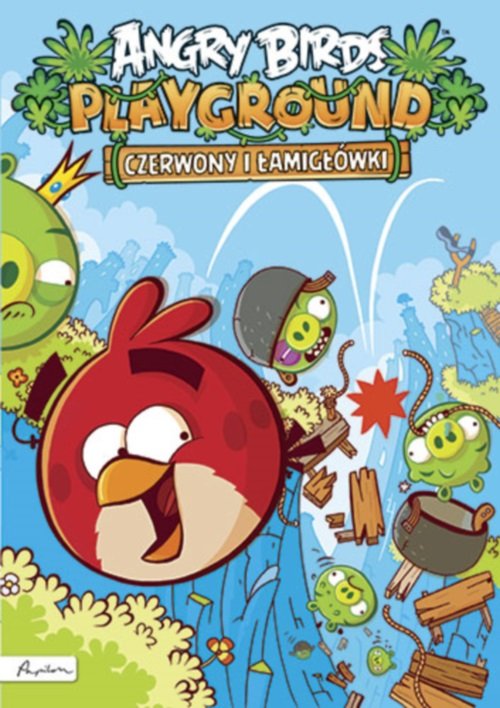 Angry Birds Playground Czerwony i łamigłówki