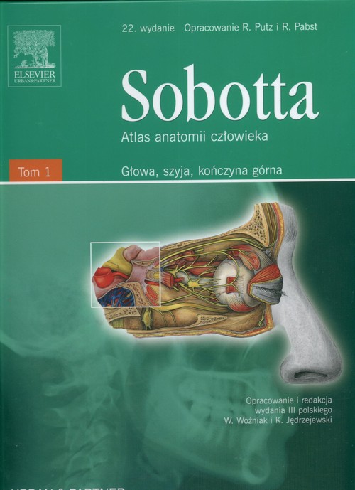 Sobotta. Atlas anatomii człowieka tom 1