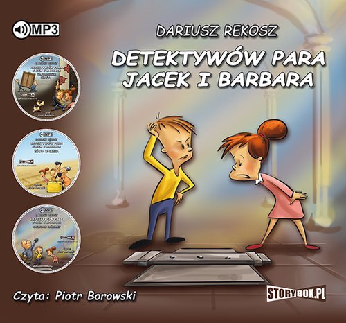 AUDIOBOOK Detektywów para, Jacek i Barbara