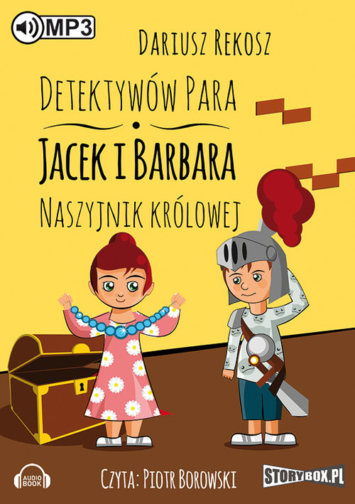 AUDIOBOOK Detektywów para - Jacek i Barbara. Naszyjnik królowej
