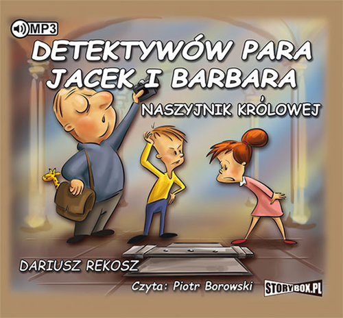 AUDIOBOOK Detektywów para, Jacek i Barbara. Naszyjnik królowej