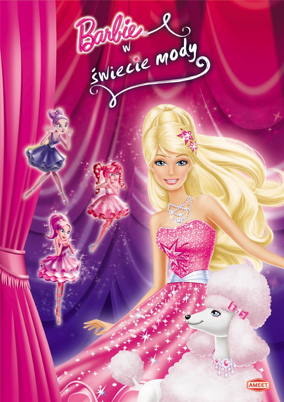 Barbie w świecie mody Kolorowanka