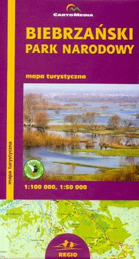 Biebrzański Park Narodowy Mapa turystyczna 1:50 000 1:100 000