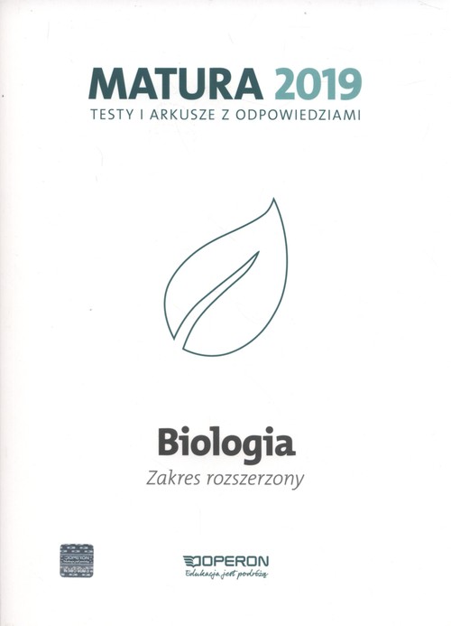 Biologia Matura 2019 Testy i arkusze Zakres rozszerzony