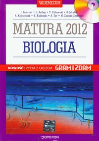 Biologia Vademecum z płytą CD Matura 2012
