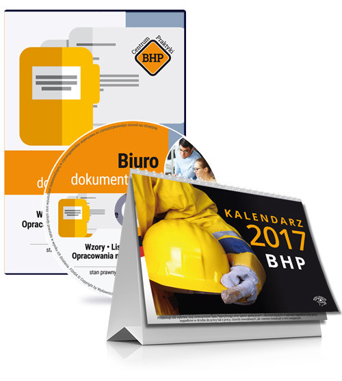 Biuro Dokumenty BHP + kalendarz BHP na 2017