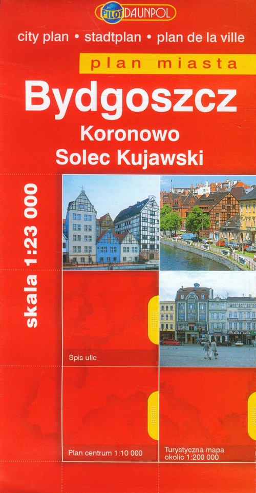 Bydgoszcz plan miasta 1:23 000
