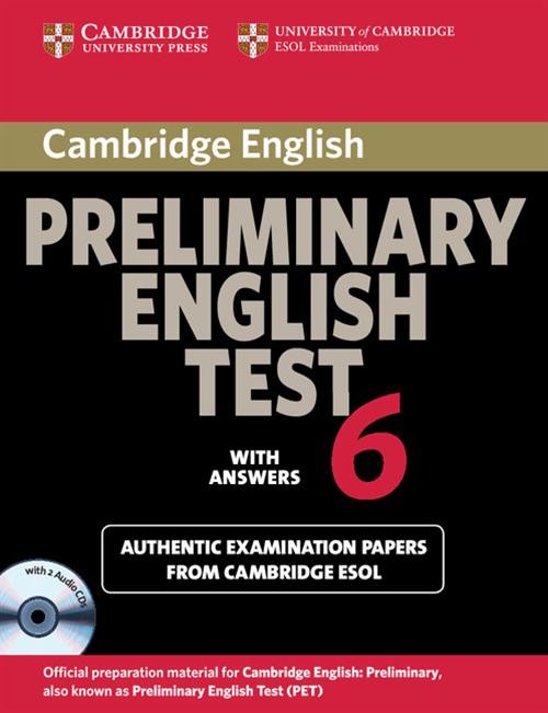 Cambridge Preliminary English Test 6 Self Study Pack (Student's Book with Answers and Audio CDs (2))