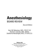 EBOOK Anesthesiology Board Review