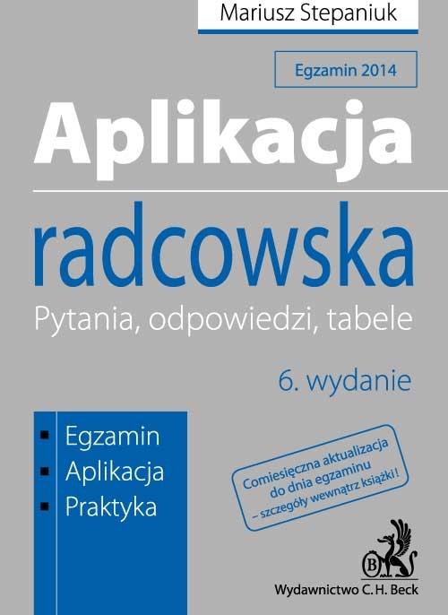 EBOOK Aplikacja radcowska