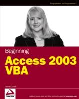 EBOOK Beginning Access 2003 VBA
