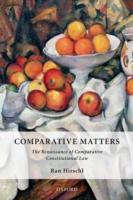 EBOOK Comparative Matters: The Renaissance of Comparative Constitutional Law