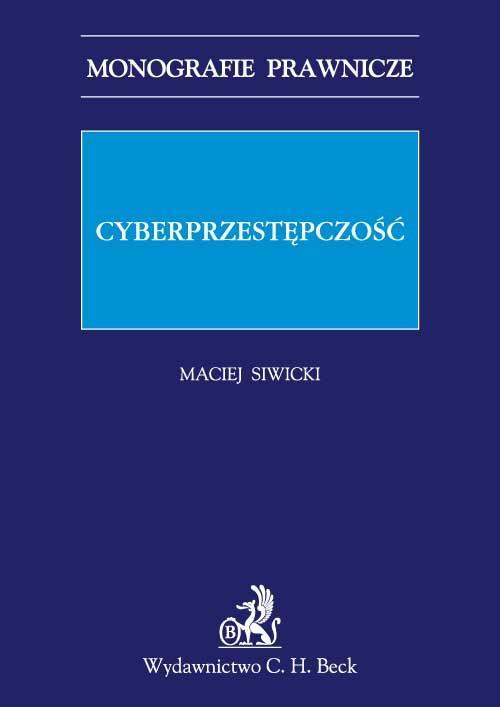 EBOOK Cyberprzestępczość