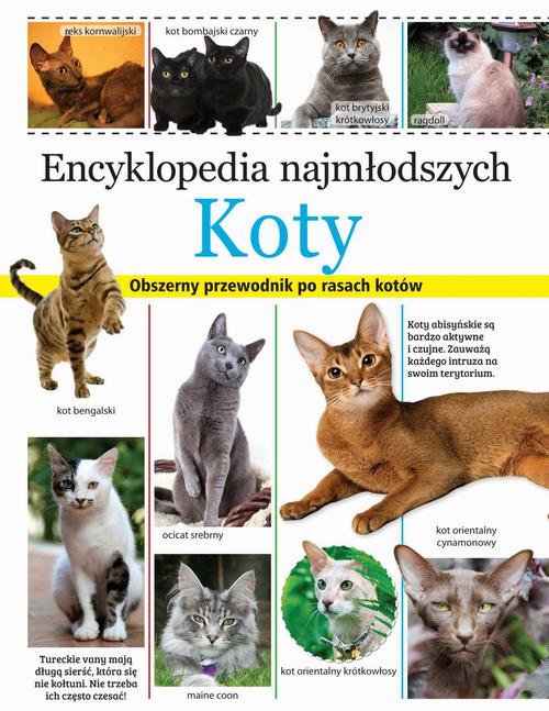 EBOOK Encyklopedia najmłodszych. Koty