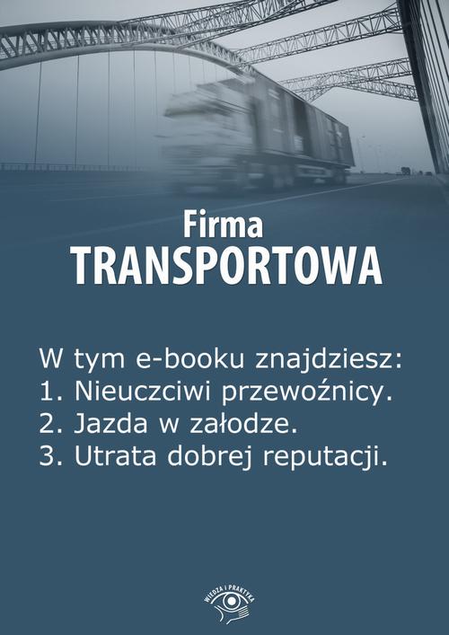 EBOOK Firma transportowa, wydanie lipiec 2014 r.