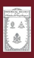 EBOOK History of the 4th Battalion 16th Punjab Regiment