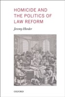 EBOOK Homicide and the Politics of Law Reform