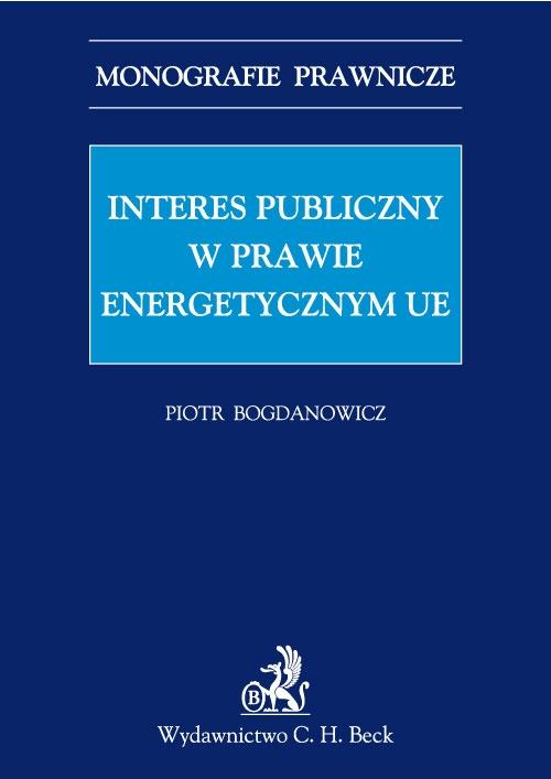 EBOOK Interes publiczny w prawie energetycznym UE