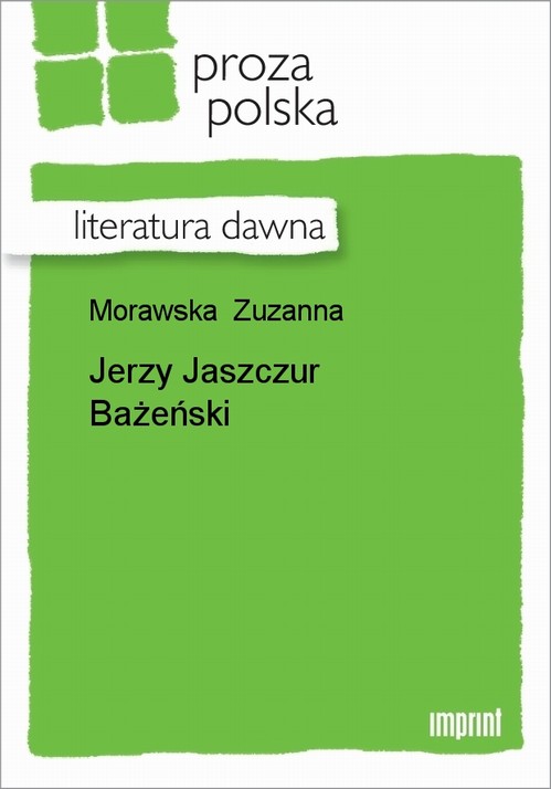 EBOOK Jerzy Jaszczur Bażeński
