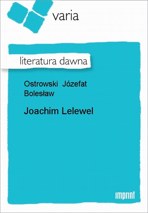 EBOOK Joachim Lelewel